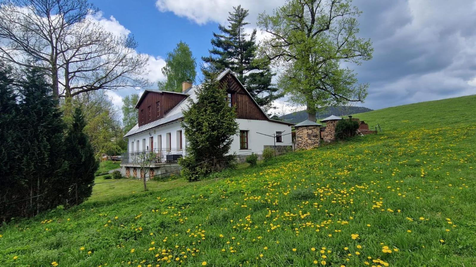 Knezice 25, Chalupa V Krkonosich Vrchlabí Exterior foto
